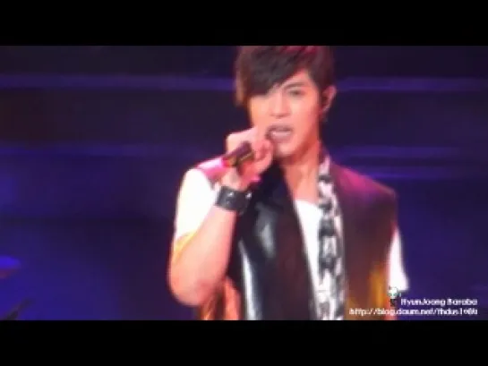 20130109 Kim Hyun Joong - 제발  잘해줘 @ 'UNLIMITED' 2013 Japan Tour in SANTAMA