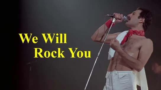 Queen - We Will Rock You (1981) ♫★(1080p)★♫✔