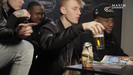 MACHINE GUN KELLY critiques Russian music video