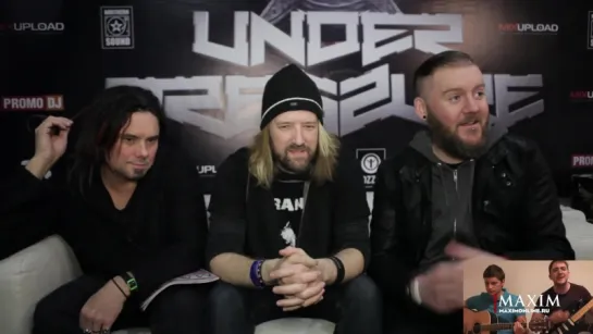 South African rockers SEETHER watch Russian music videos (Videosalon №30)