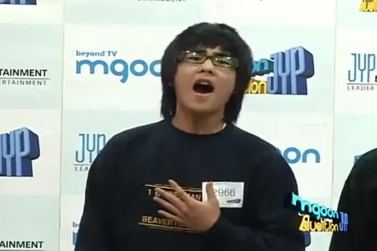 [VIDEO] Xiumin @ Pre-debut JYP Audition (2nd Round)