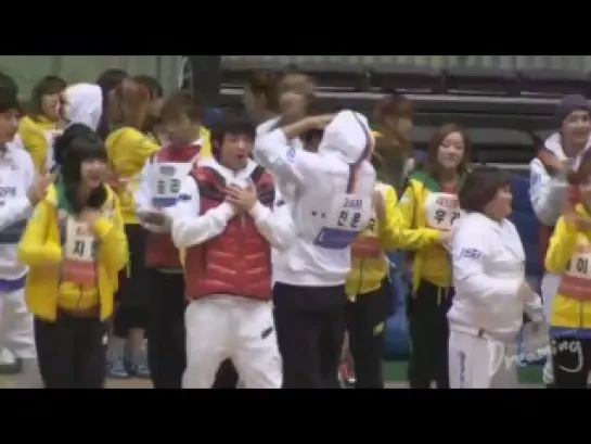 [Cam] 110123 T-ara Jiyeon & SHINee Minho @ Jamsil Gymnasium