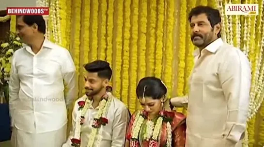 Chiyaan Vikram daughter wedding video