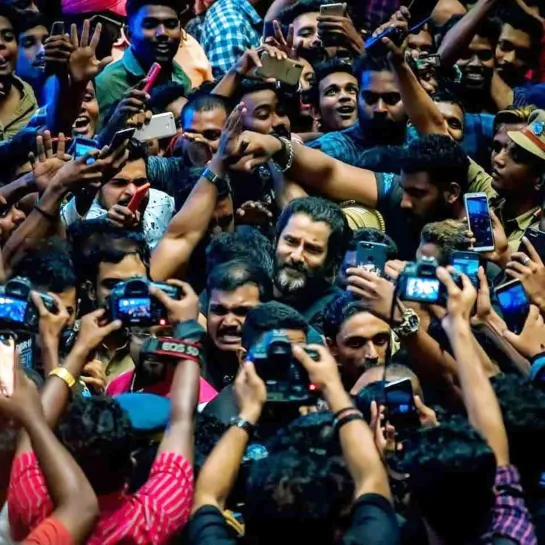 Chiyaan Vikram at Trivandrum before Covid