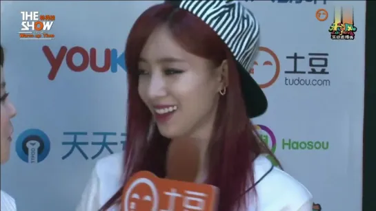 150512 ELSIE (Eunjung) Warm-up Time CUT @ THE SHOW