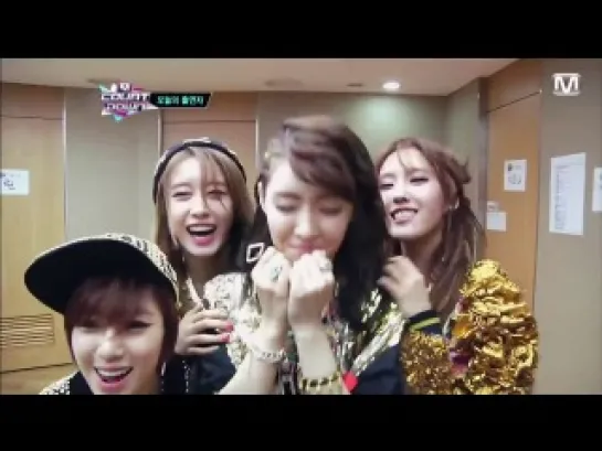 [BACKSTAGE] 130502 T-ARA N4 - Self Cam @ Mnet M!Countdown