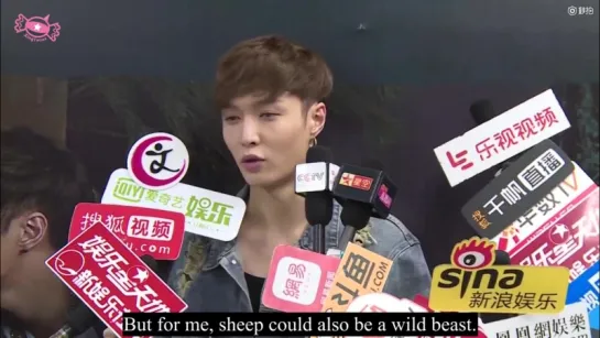 [VIDEO] 171012 Lay @ SHEEP Showcase Interview | ENG SUB