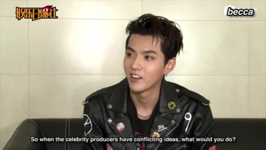 [VIDEO] 170502 Kris Wu Yifan @ "Rap of China" Sina Exclusive Interview (Part 2) | ENG SUB