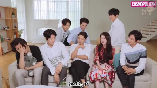 [VIDEO] 160727 Baekhyun @ COSMOPOLITAN KOREA - Moon Lovers Casts Finger Talk | ENG SUB