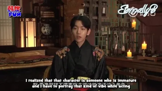 [VIDEO] 160831 Baekhyun @ Moon Lovers Youku Interview | ENG SUB