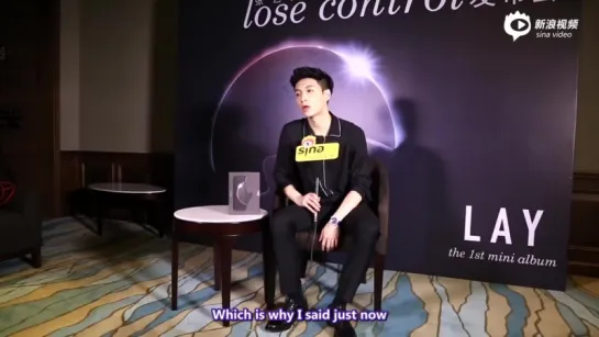 [VIDEO] 161101 Lay @ Sina Music Interview | ENG SUB