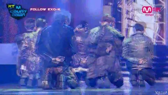 [VIDEO] 120425 EXO-K @ M!Countdown - Backstage | ENG SUB