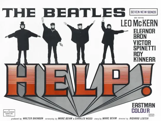 The Beatles "Help" (фильм,1965г.)