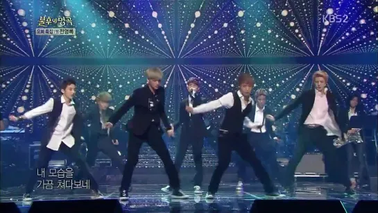 [VIDEO] 130831 EXO -  Still A Dark Night @ Immortal Song 2