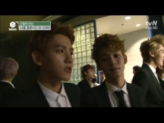 [VIDEO] 130829 EXO @ E-NEWS