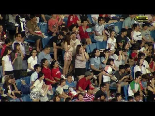 [VIDEO] EXO - Wolf  @ Korea VS Peru Soccer Match: Half Time Performance