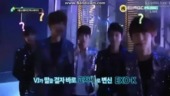 [VIDEO] 120501 EXO-K @ MBC Show Champion - Backstage