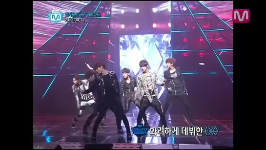 [VIDEO] 120419 EXO-K Cut @ Mnet Wide Entertainment News