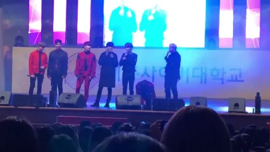 [VK][16.11.17][Fancam] Event 'Empathy Odyssey' in Sejong University (Ment)