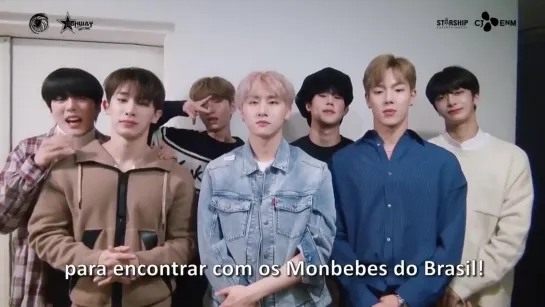 [VK][190523] MONSTA X Greetings message @ The 3rd World Tour: We Are Here in Brazil