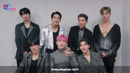 [VK][190510] MONSTA X Special message @ Hallyu Pop Fest 2019 in Singapore