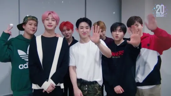 [VK][180331] MONSTA X congratulatory message @ soompi