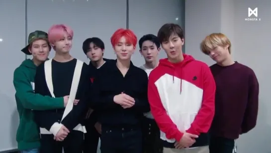 [VK][180326] MONSTA X Greetings message @ Mnet