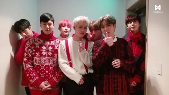 [VK][171224] MONSTA X message @ Christmas Greeting