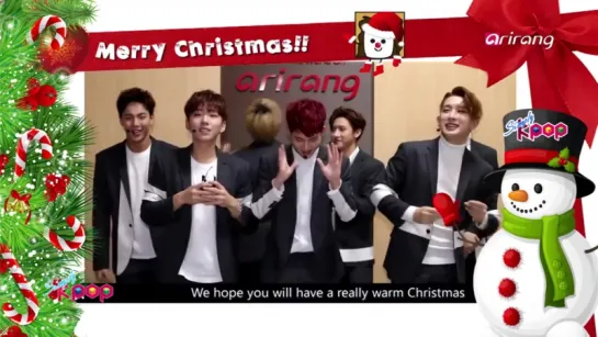 [VK] [25.12.15] Monsta X Christmas Message