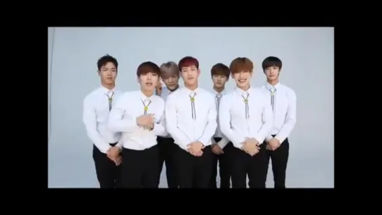 [VK] [14.12.15] Monsta X message for @ Girl Scout Ambassadors