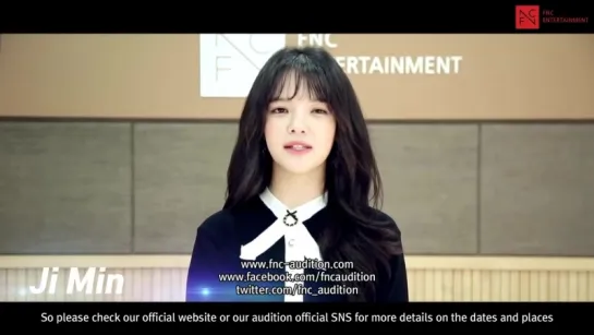 180319 Jimin invites everyone to an Global audition 2018 FNC "Pick up stage"