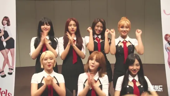 150912 AOA's thank you message for AOA's album launch commemorative event at Osaka