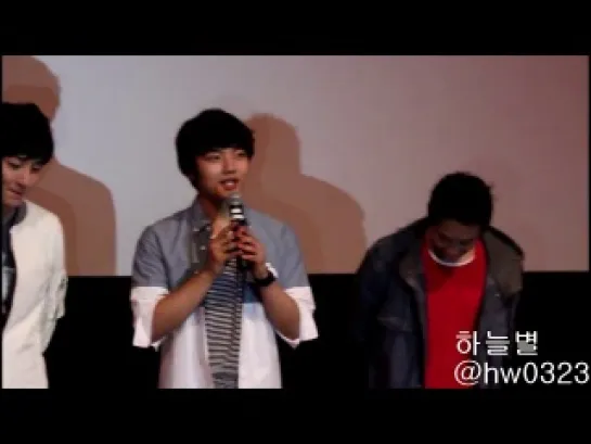 06.04.14 "Professional Mr. Baek" Stage greeting