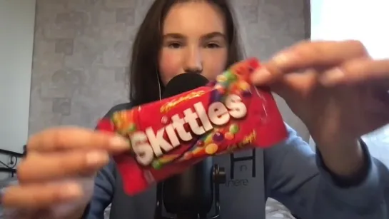 АСМР Скитлс _ Итинг MMs 👄 Первое ASMR с лицом 🍬 Мукбанг Skittles и MMs2021-09-15Natasha ASMR