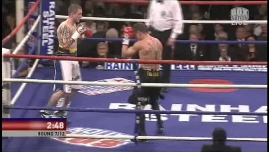 2011-11-05 Ricky Burns vs Michael Katsidis (interim WBO Lightweight Title)