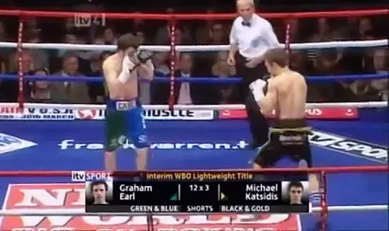 2007-02-17 Graham Earl vs Michael Katsidis (interim WBO Lightweight Title)