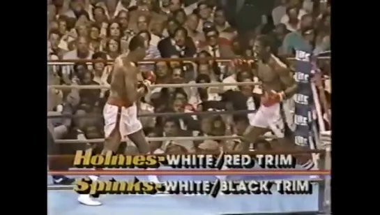 1985-09-21 Larry Holmes vs Michael Spinks (IBF Heavyweight Title)