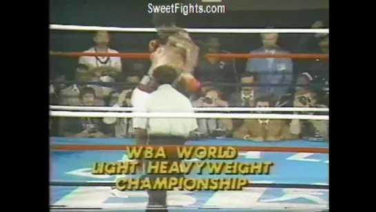 1981-07-18 Eddie Mustafa Muhammad vs Michael Spinks (WBA Light Heavyweight Title)