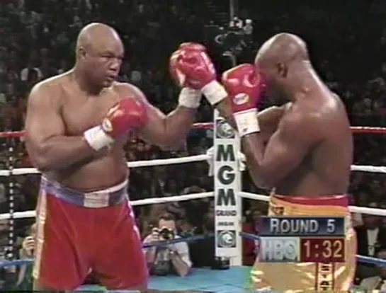 1994-11-05 Michael Moorer vs George Foreman (WBA & IBF Heavyweight Titles)