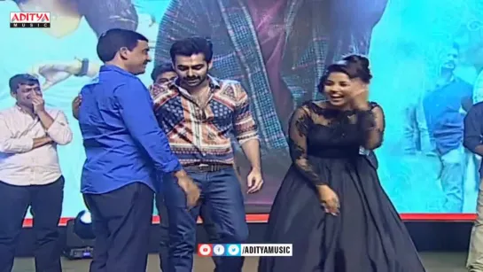 Dil Raju - Ram - Anupama - DSP Dance on Stage @ Hello Guru Prema Kosame Pre Release Event