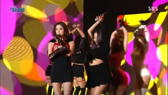 Wonder Girls - I Feel You @ 2015 SBS Gayo Daejun 151227