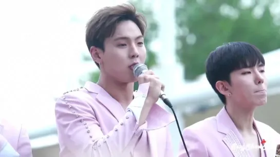 [VK][01.07.17][Fancam]MONSTAX mini-fanmeeting after Music Core(focus Shownu)