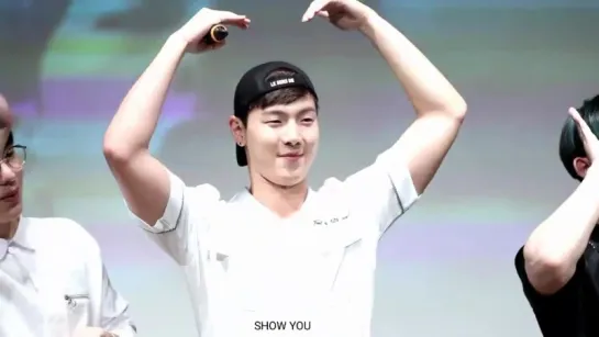 [VK][09.07.17][Fancam] Shownu @ Фансайн COEX Center