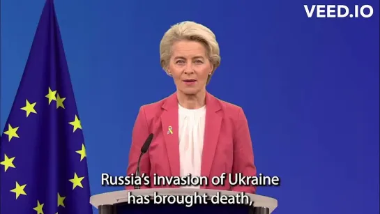 Урсула фон дер Ляйен: "Оценивается, что на данный момент было убито более ста тысяч украинских военных"