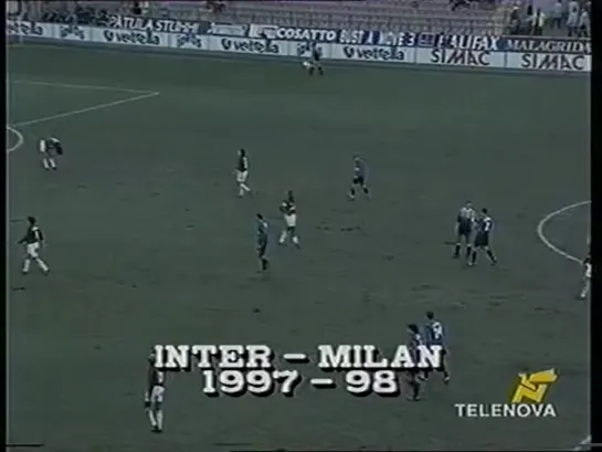 Inter 1-0 Milan 1/4 Кубка Италии 1997\98 Милан - Интер ответный матч. ОБЗОР