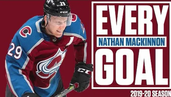 Every Nathan MacKinnon Goal From 2019-20. So Far ...