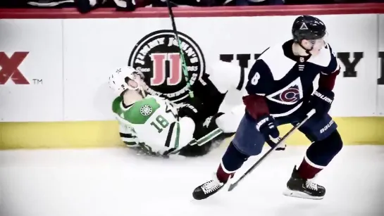 Best hit of the season goes toooooo... - - #GoAvsGo