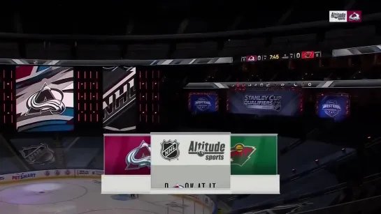 Colorado Avalanche vs Minnesota Wild _ Jul.29, 2020 _ NHL 2019/20 _ Exhibition Games