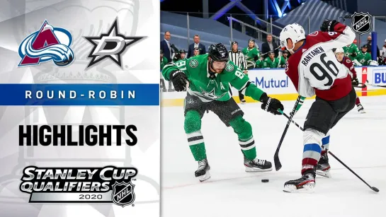 Colorado Avalanche vs Dallas Stars _ Aug.05, 2020 _ Round Robin Game _ NHL 2019/2020 | Обзор матча