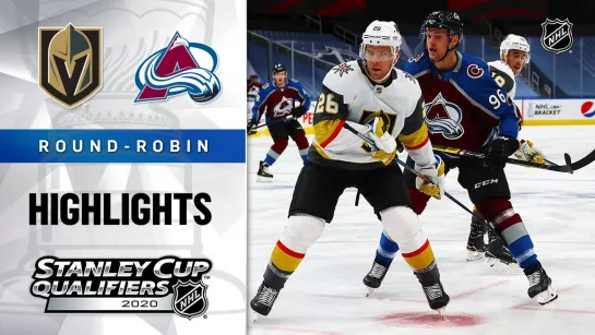 Vegas Golden Knights vs Colorado Avalanche _ Aug.08, 2020 _ Round Robin Game _ NHL 2019/20 | Обзор матча